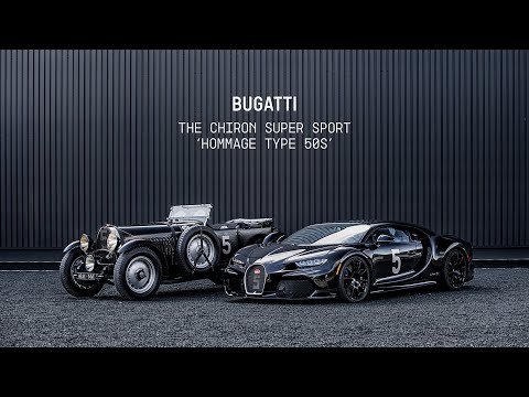 Bugatti Chiron Super Sport “Hommage Type 50S”