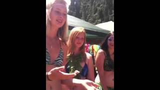 Ganja girls contestants & Normal Bean