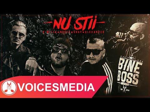 K-Milla feat. Nosfe, Shay & Alexander - Nu stii (Lyric Video)
