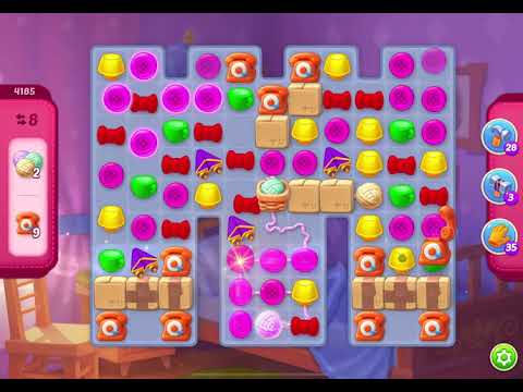 HomeScapes Level 4185 no boosters (15 moves)