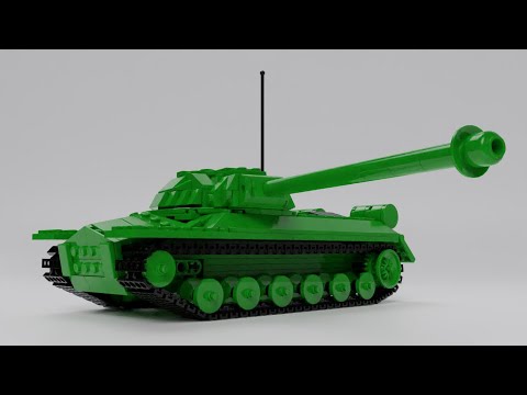 Танк ИС-3 из ЛЕГО (инструкция по сборке)