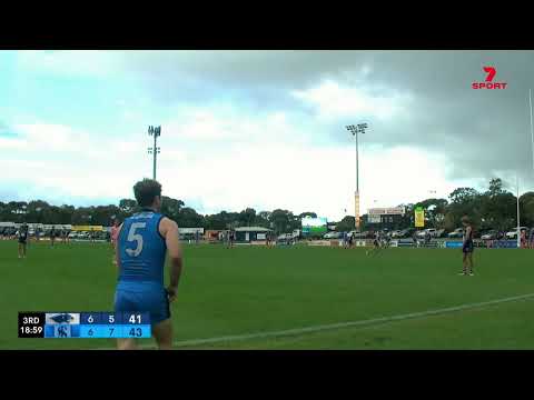 Rd 7 Hostplus SANFL Snapshot - Sturt's Josh Hone nails checkside set shot