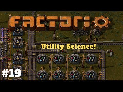 Automating Utility science Packs (Yellow) | Let’s Play Factorio Newbie Renir Plays | Ep 19