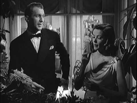 Gene Tierney and Vincent Price in Laura
