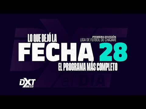 #Fecha 28 de #PrimeraDivisión | Liga de Fútbol de Chajarí 28-10-2024