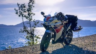 preview picture of video 'CBR250Rで行く秋田県バイクツーリング男一人旅Part3 ～日本一の水深を誇る田沢湖でご飯を食べる～'