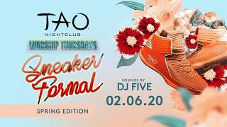TAO Nightclub39s Annual Sneaker Formal 062020