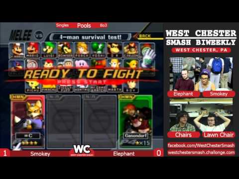 WCS 2/20/2016 Pools: Smokey (Fox) vs Elephant (Ganondorf/Samus)