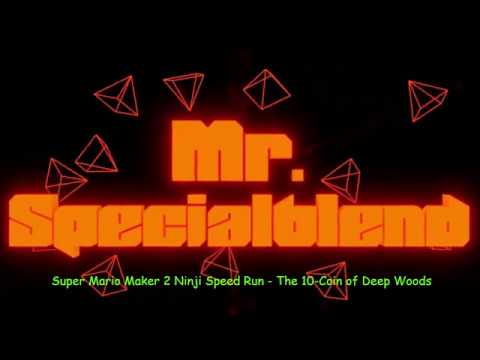10 Coin of Deep Woods - Ninji Speed Run -  21 second run | Super Mario Maker 2 | Nintendo Switch