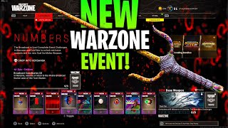 NEW WARZONE EVENT! The Numbers! Unlock new melee weapon! Dual Sai! Do these challenges!