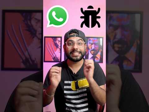 ek msg se whatsapp crash💥 #whatsapp