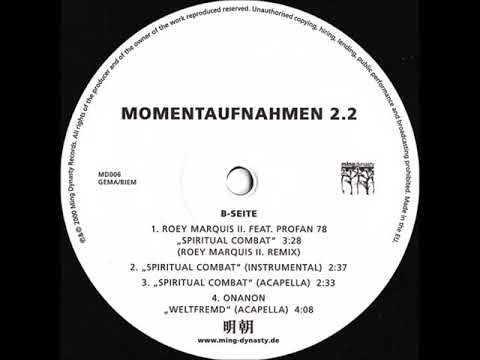 Roey Marquis Ft Profan 78 - Spiritual Combat (Remix)