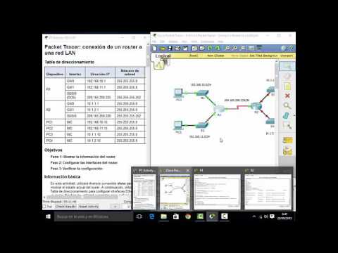TUTORIAL 6.4.3.3 (packet tracer)