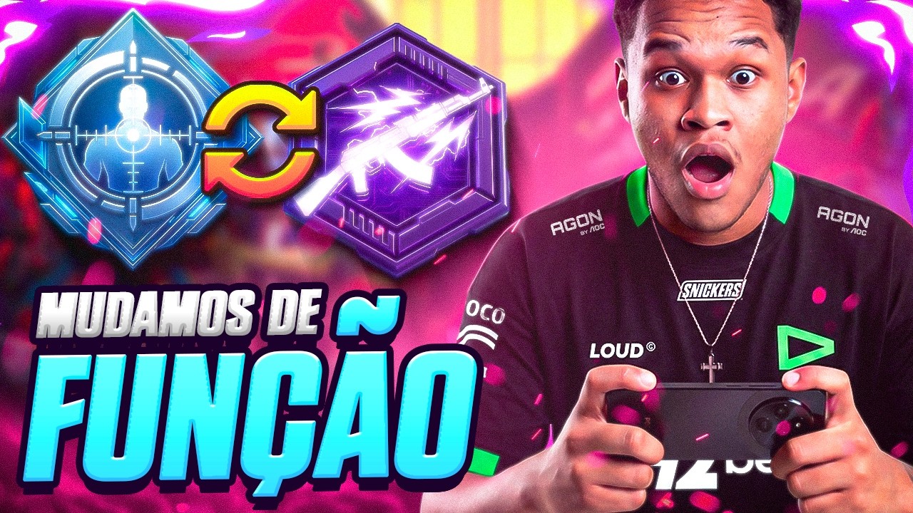JOGAMOS DE FUNÇÃO INVERTIDA, MAS A POCO SALVOU O TIME!