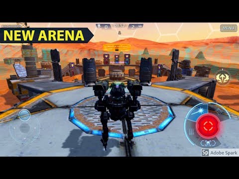 War Robots - New Arena - Yan-Di Colosseum - 1 vs 1 Skirmish Mode - WR Gameplay