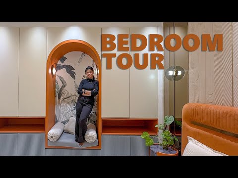 Bedroom Colour Combination | Bedroom Tour | Interior Iosis By Nihara