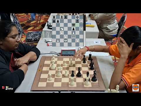 When the Bishop gets trapped - WGM Mary Ann Gomes vs WFM Shubhi Gupta