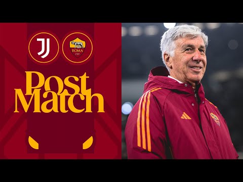 GIAN PIERO GASPERINI | INTERVISTA POST JUVENTUS-ROMA