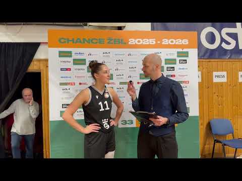 9. kolo ŽBL, Basket Ostrava - Sokol Hradec Králové_Rozhovory po zápase