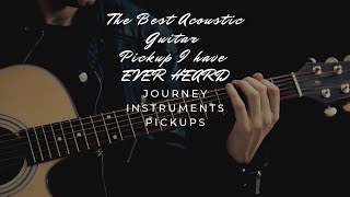 Video thumbnail for THE BEST ACOUSTIC GUITAR PICKUP I have ever heard! Journey Instruments Pickups DEMO by GaragebandandBeyond