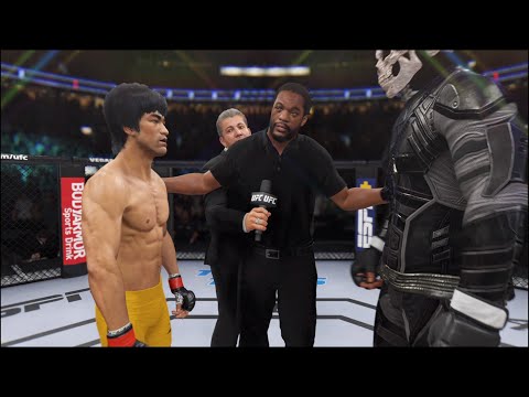 Bruce Lee vs. Ghost COD - EA Sports UFC 4 - Epic Fight 🔥🐲