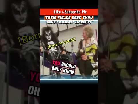 Totie Fields Roasts Gene Simmons: Exposes The Demon's Soft Side?! #KISS #classiccomedy #boomers