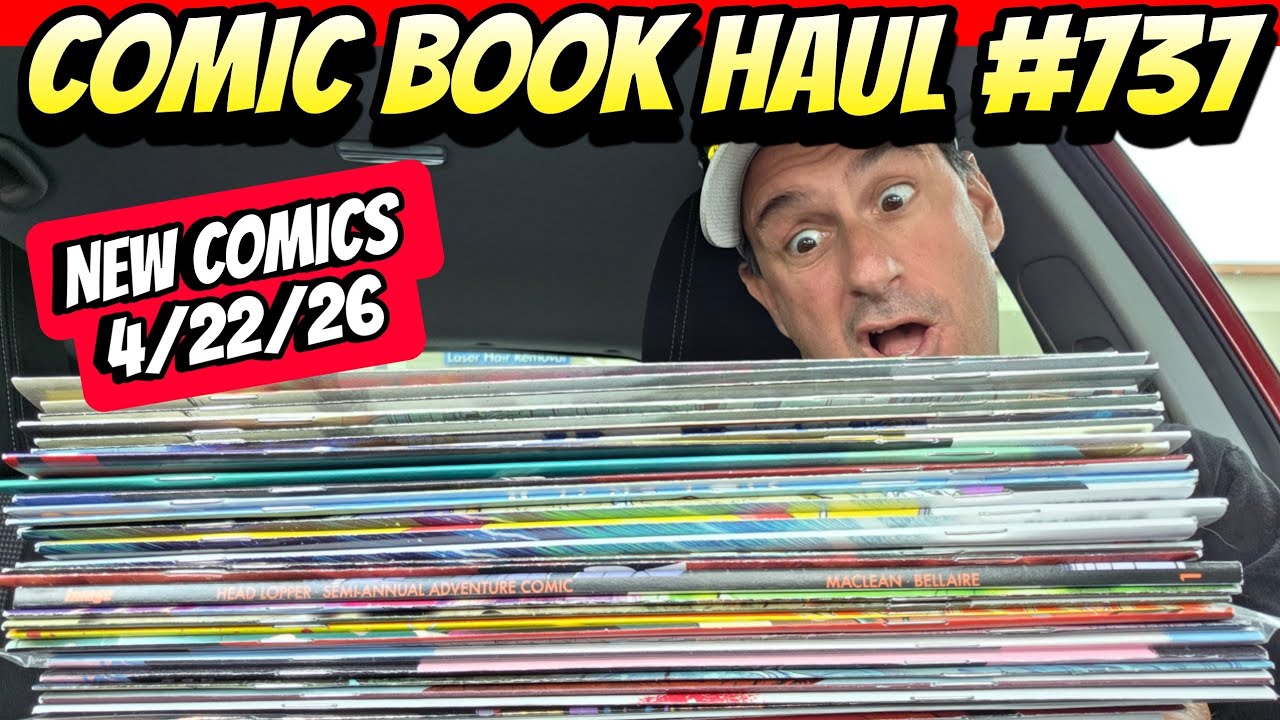 Comic Book Haul #737 A Bunch Of Spider Books This Week! 