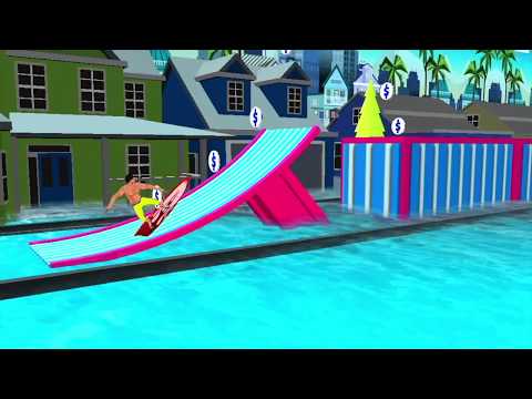 Flip Surfing Racing Flippy Run Diving Master Games Video