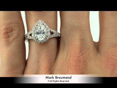 2.57ct Pear Shaped Diamond Engagement Anniversary Ring-Mark Broumand