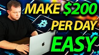 📈 Simple Method To Make $200 A Day Trading Cryptocurrency As A Beginner | Trading Tutorial Guide