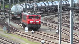 preview picture of video '1611,w/ coat of arms of the city Venlo shifts and departs w/ tankertrain, Kijfhoek, 8-8-2013'