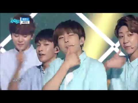 【TVPP】 Seventeen – Pretty U , 세븐틴 - 예쁘다 @ Show Music core Live