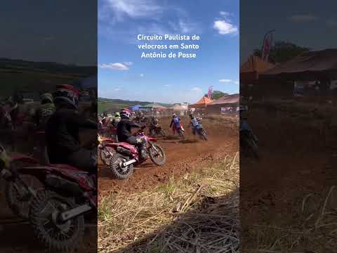Circuito paulista de velocross em Santo Antônio de Posse