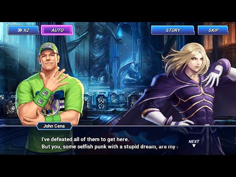 John Cena vs. Igniz Boss Fight | KOF ALLSTAR x WWE Event