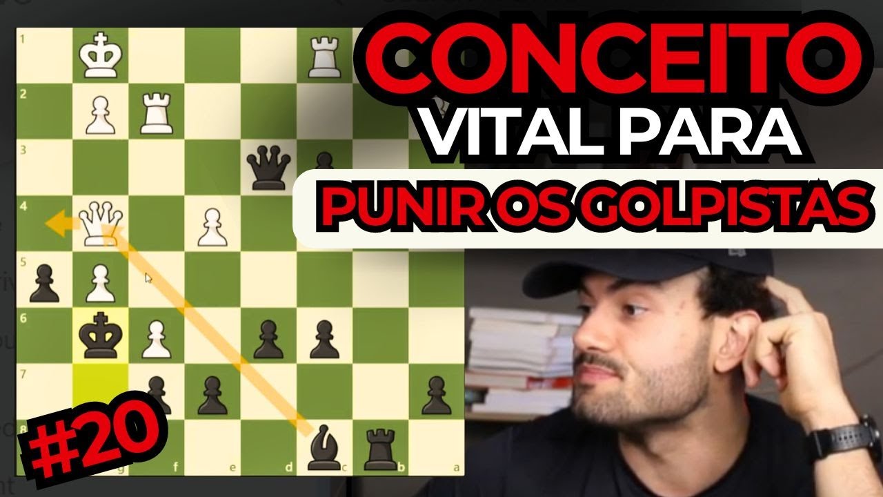 NUNCA MAIS você vai perder para um GOLPISTA no chess.com! SpeedRun!!  | 10 minutos #20