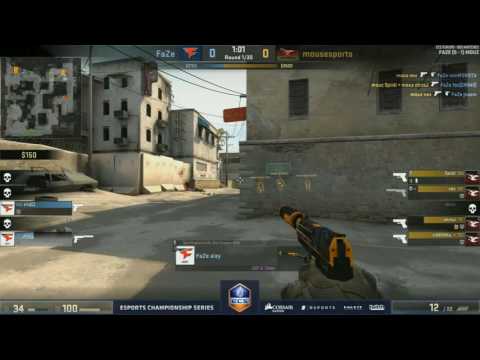 FaZe stack long with a perfect read on mouzs long push, proceed to whiff every shot and get demolish
