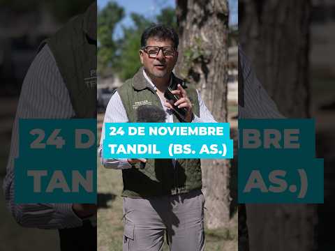 Este 24 de noviembre, estaremos visitando Tandil (Bs As)