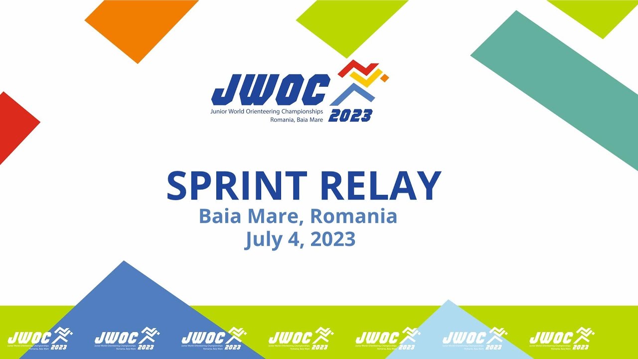 Световно първенство по ориентиране за младежи (JWOC) 2023 - спринтова щафета