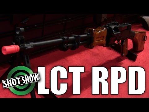 The LCT RPD with Marck of RedWolf TV - USAirsoft at Shot Show 2017