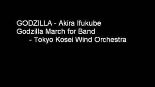 GODZILLA - Akira Ifukube - Godzilla March for Band - Tokyo Kosei