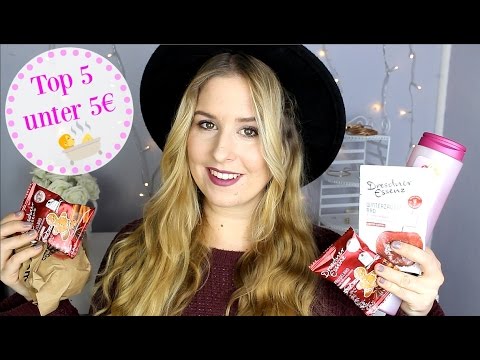 TOP 5 UNTER 5€ BADEPRODUKTE | November 2016