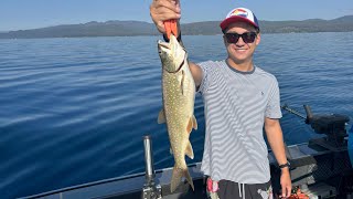 Watch: Lake Tahoe is a great place to go fishing!