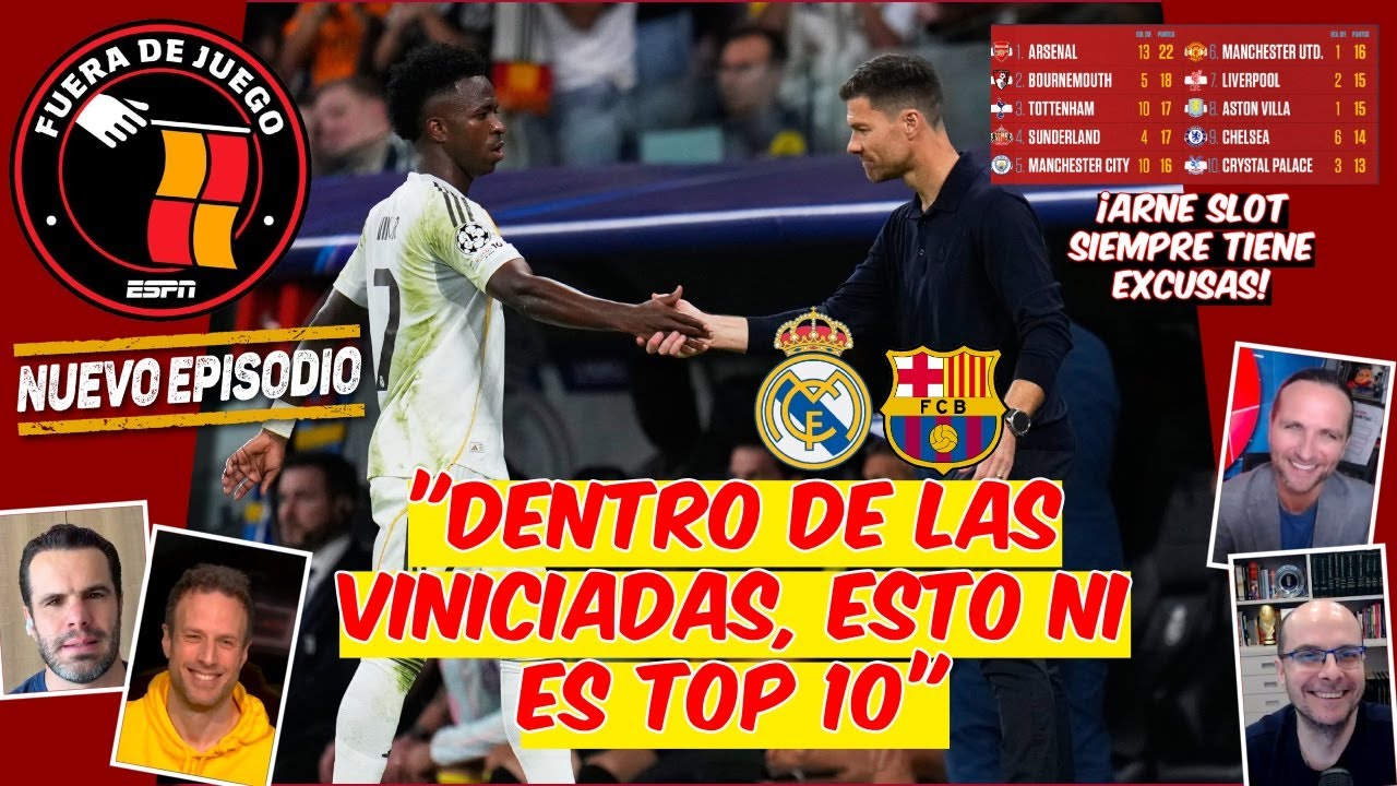 VINÍCIUS SIEMPRE hace de las SUYAS pero su ENOJO en el CLÁSICO NO fue para TANTO | Fuera de Juego