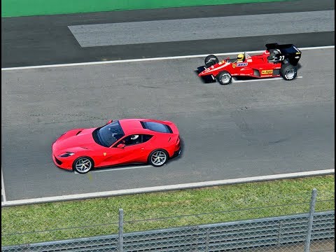 Ferrari 812 Superfast vs Ferrari F1 1984 - Monza