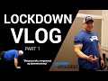 Lockdown VLOG! Del 1: Min kostplan, træning og kosttilskud! ALT hvad jeg gør i en dag på diæt!