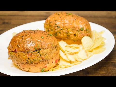 Tawa Burger Recipe | Indian Street Food / Indian Style Burger Recipes