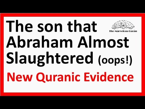YT65 Did God order Abraham (Ibrahim) to slaughter his son? What did Pharaoh do to Israelite boys?
