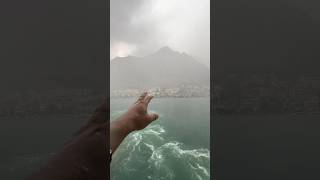 Strong Wind in Kotor Montenegro 🇲🇪 #kotor Montenegro #cruise ship