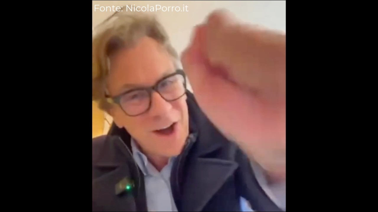 NICOLA PORRO: "TOC TOC, MA PROPRIO LUI PARLA? LA MELONI SI DOVREBBE DIMETTERE?"