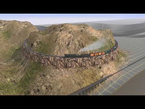 Trainz model railroad - Kab Fourword